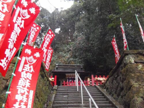 源氏山　佐助稲荷神社　